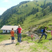 Wandelen met de kinderen